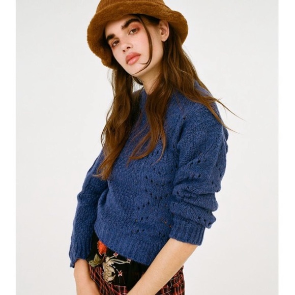 Urban Outfitters Sweaters - BNWT urban outfitters knit  blue sweater
